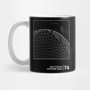 John Coltrane / Minimal Graphic Artwork Design Mug